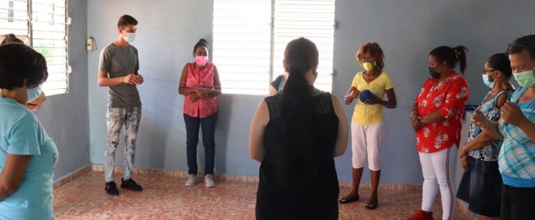 Bannertaller formacion caritas cuba guantanamo febrero 2022