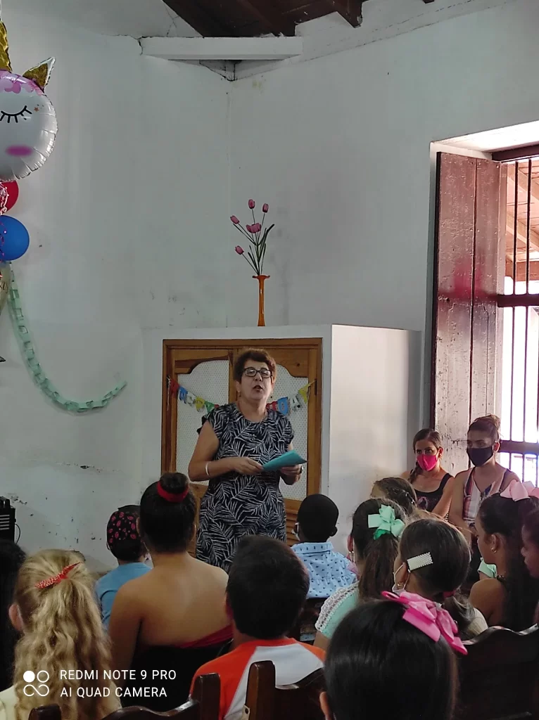 Celebró Cáritas Habana el 10mo Aniversario del proyecto Biblioteca Lestonnac 1 289581698 5650111428335364 8760574834875091778 n