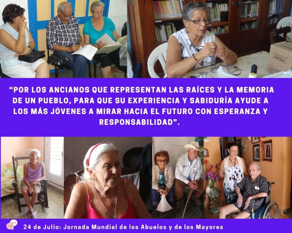 Programa de Personas Mayores de Cáritas Cuba celebra II Jornada Mundial de los Abuelos y Mayores 2 80475aff be55 455e 899c eaa8a4aa816e