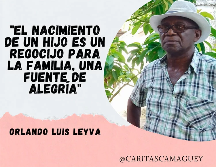 Caritas Cuba Camaguey padres beneficiario entrevista