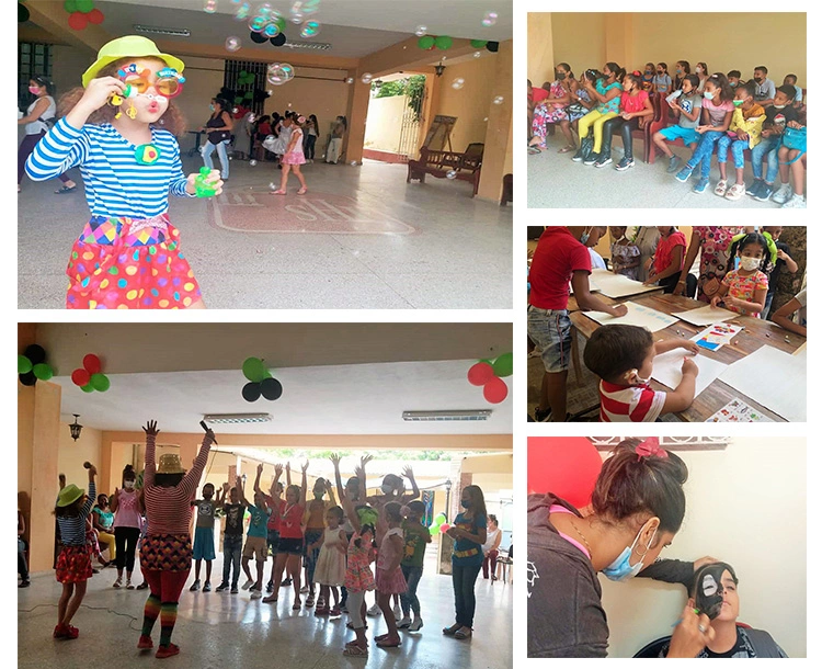 Caritas Cuba Centro Loyola trabajo ninnos Camaguey Jornada creatividad mayo 2022