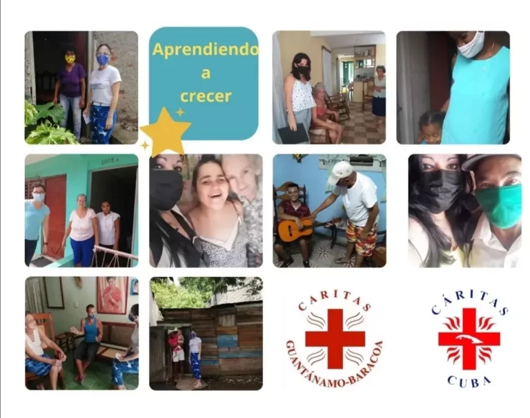 acompanamiento Caritas Cuba Guantanamo personas con discapacidad Covid 19 aislamiento convert.io