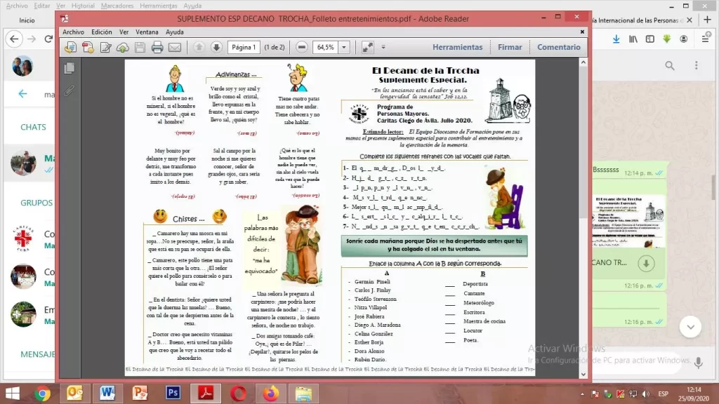 Frente a la Covid 19, acompañar con información certera 1 boletin decano trocha ciego 1