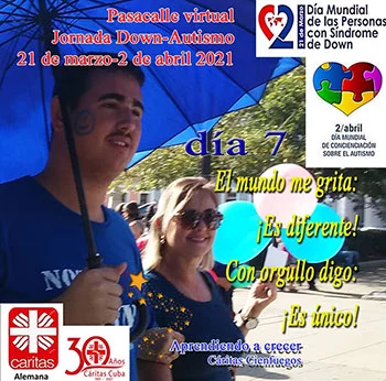 caritas cuba cienfuegos cartel dia autismo