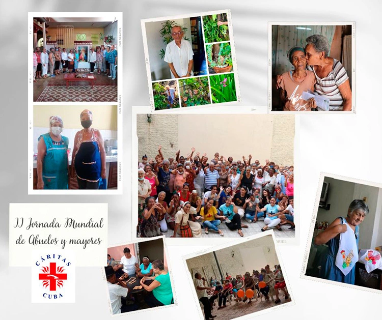 caritas cuba ii jornada mundial abuelos mayores ppm iglesia catolica fotos julio 2022
