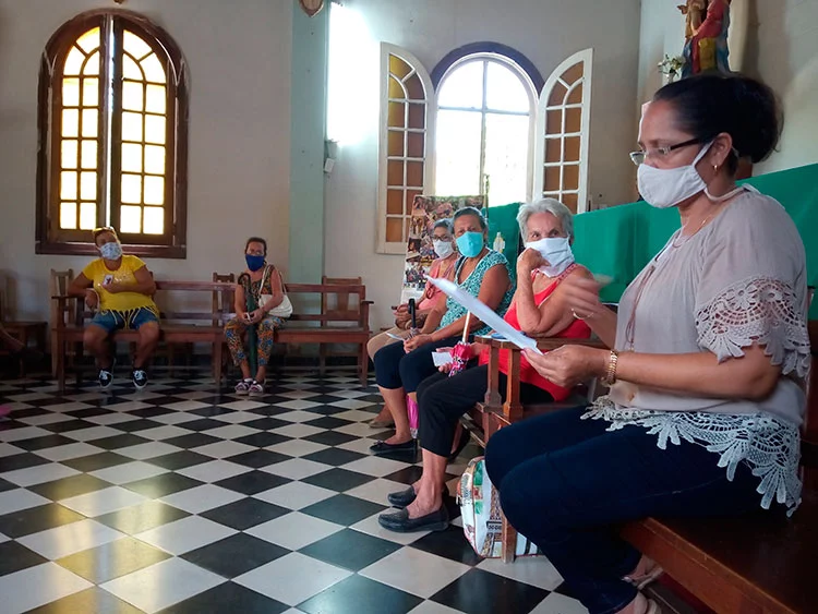 caritas cuba santiago taller personas discapacidad aac post coronavirus familia
