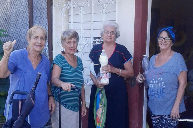 cienfuegos caritas cuba voluntarias desayunos ppm cantina personas mayores