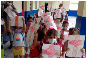 Guarderías de Cáritas Habana y Cáritas Ávila comparten la alegría de la Pascua 2 ninnos caritas cuba habana gdh iglesia catolica acompanamiento 2022