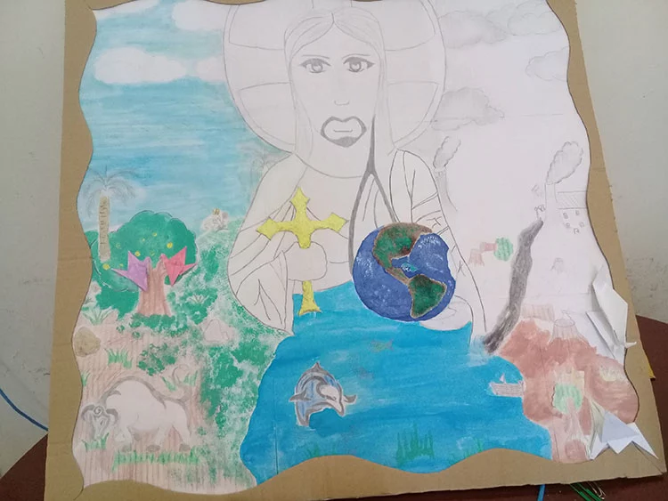 Premiaciones del certamen “Contemplar y cuidar el medio ambiente” 2 premio Hever S concurso caritas cuba la habana