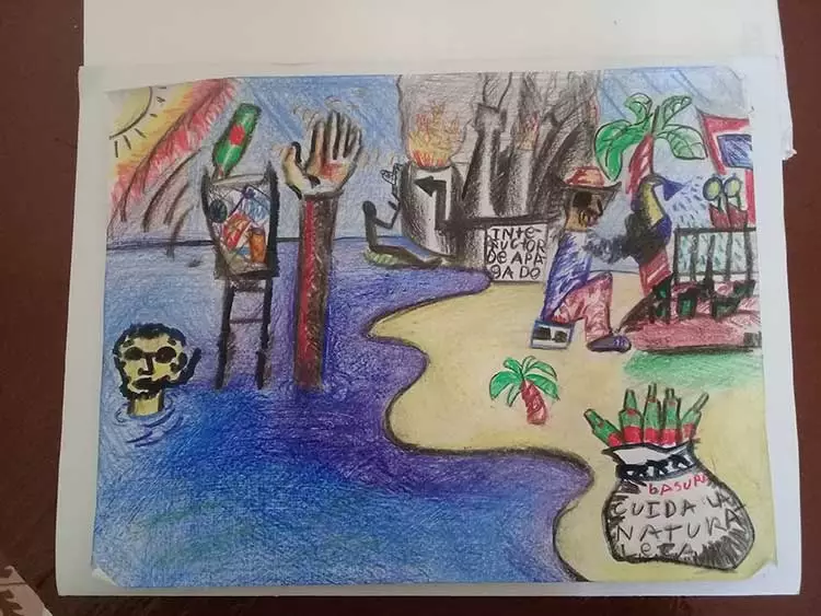 Premiaciones del certamen “Contemplar y cuidar el medio ambiente” 1 premio adriano labannino garcia concurso caritas cuba habana