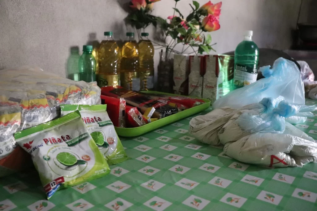 Alimentos del comedor
