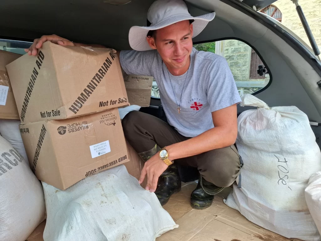 Alimentos para damnificados