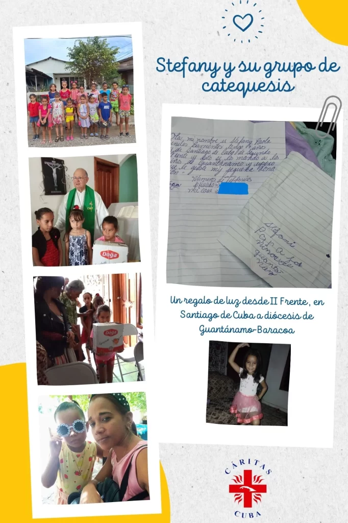 Stefany y su grupo de catequesis 11zon