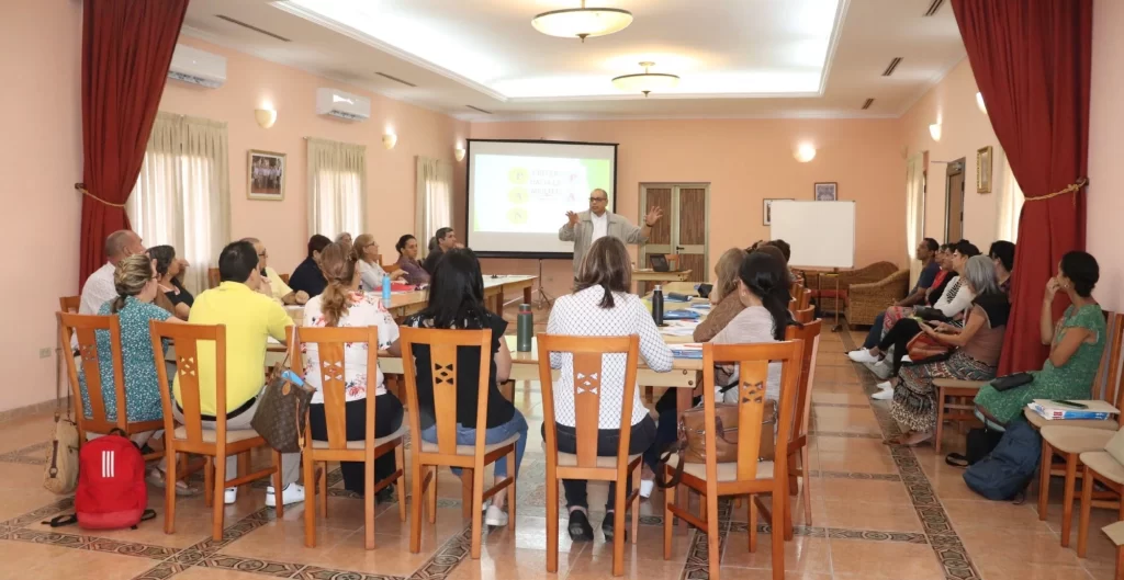 Formacion espiritual a red Caritas Cuba