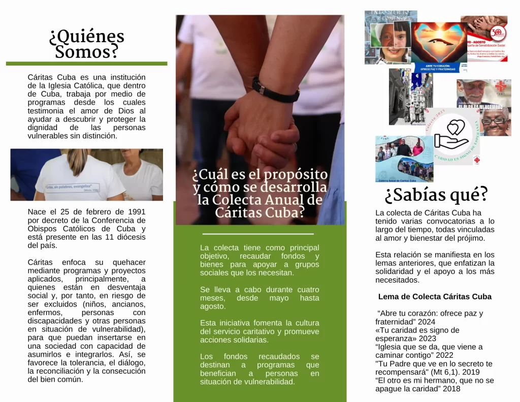 Folleto Triptico Colecta Caritas Cuba 2025 1
