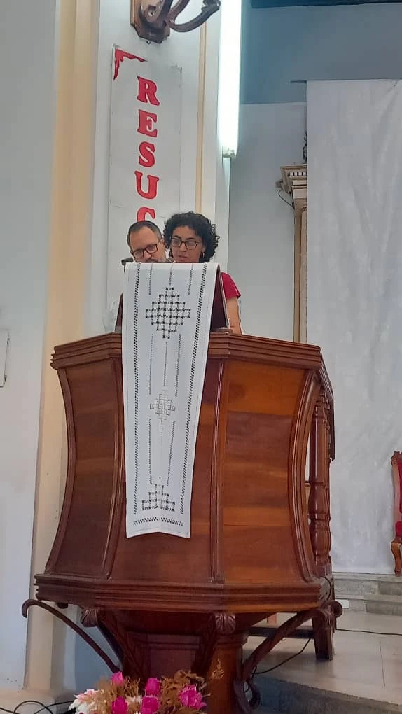 Acompañamiento del equipo de la Oficina Nacional de Cáritas Cuba por la diócesis de Holguín-Las Tunas 12 IMG 20250530 WA0041