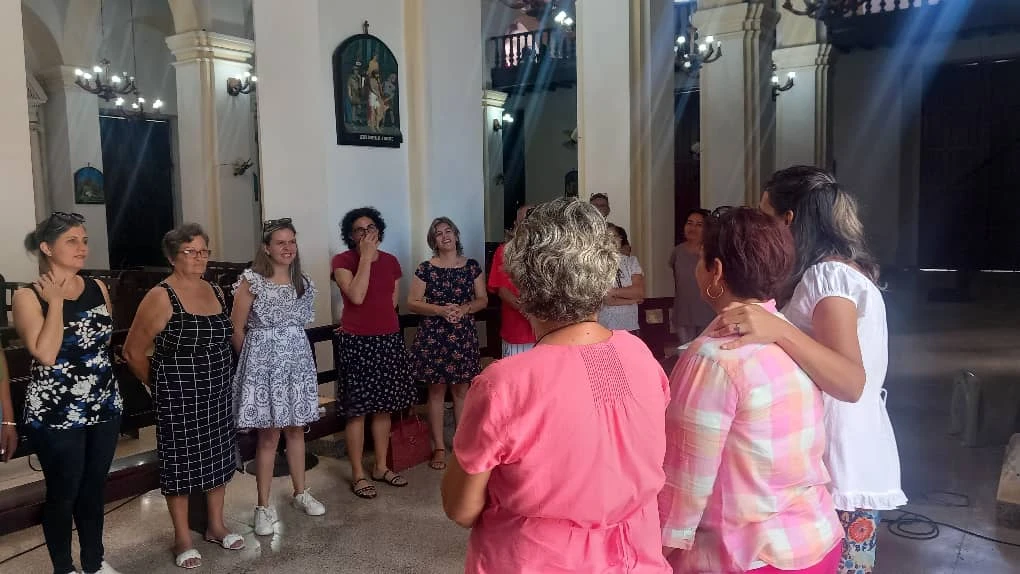 Acompañamiento del equipo de la Oficina Nacional de Cáritas Cuba por la diócesis de Holguín-Las Tunas 9 IMG 20250530 WA0046