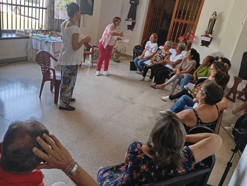 Acompañamiento del equipo de la Oficina Nacional de Cáritas Cuba por la diócesis de Holguín-Las Tunas 19 IMG 20250530 WA0099
