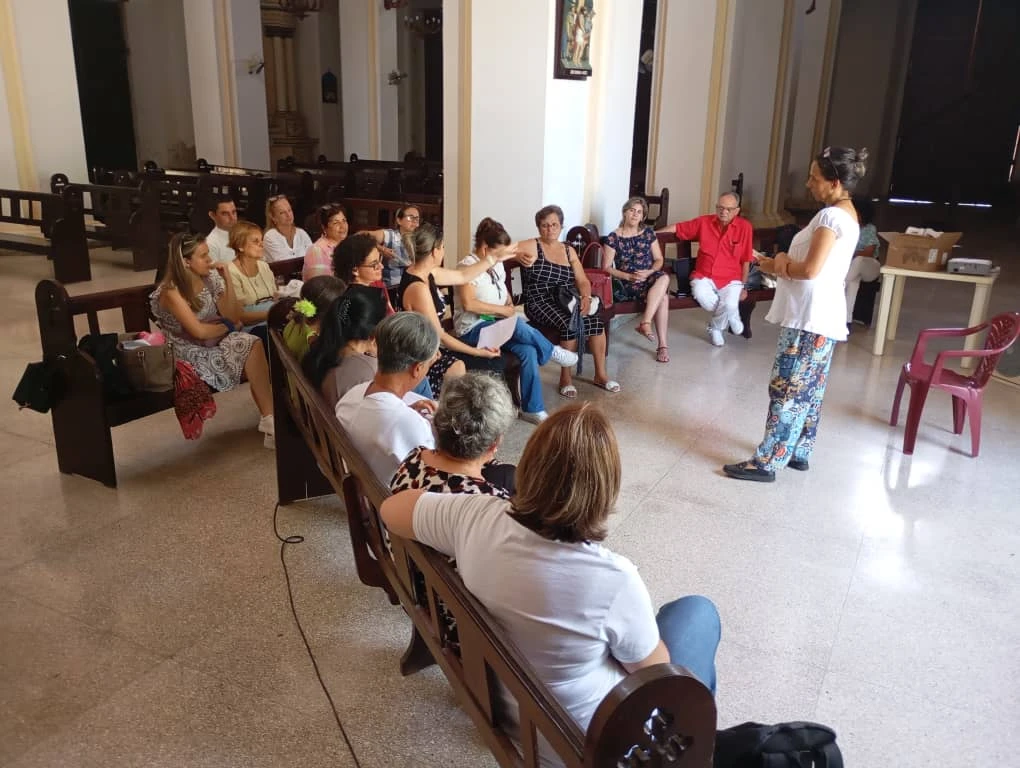 Acompañamiento del equipo de la Oficina Nacional de Cáritas Cuba por la diócesis de Holguín-Las Tunas 17 IMG 20250530 WA0101