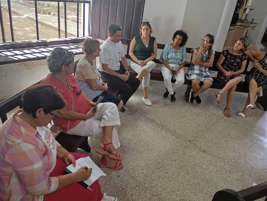 Acompañamiento del equipo de la Oficina Nacional de Cáritas Cuba por la diócesis de Holguín-Las Tunas 14 IMG 20250530 WA0105