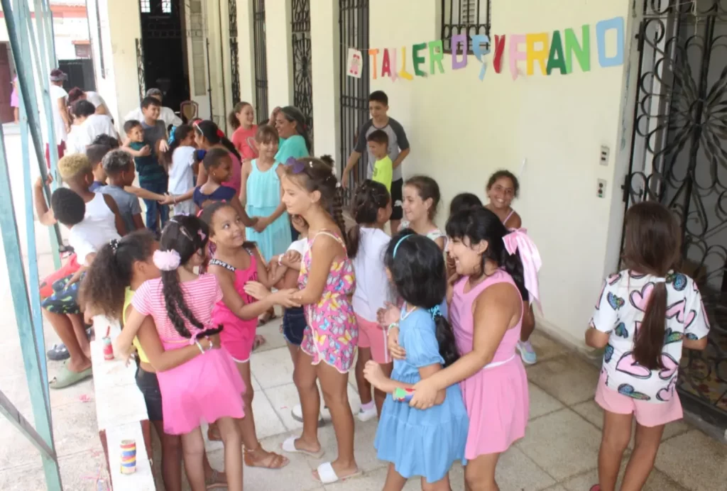 los talleres de verano del Grupo de Desarrollo Humano GDH en la ciudad de Matanzas 11