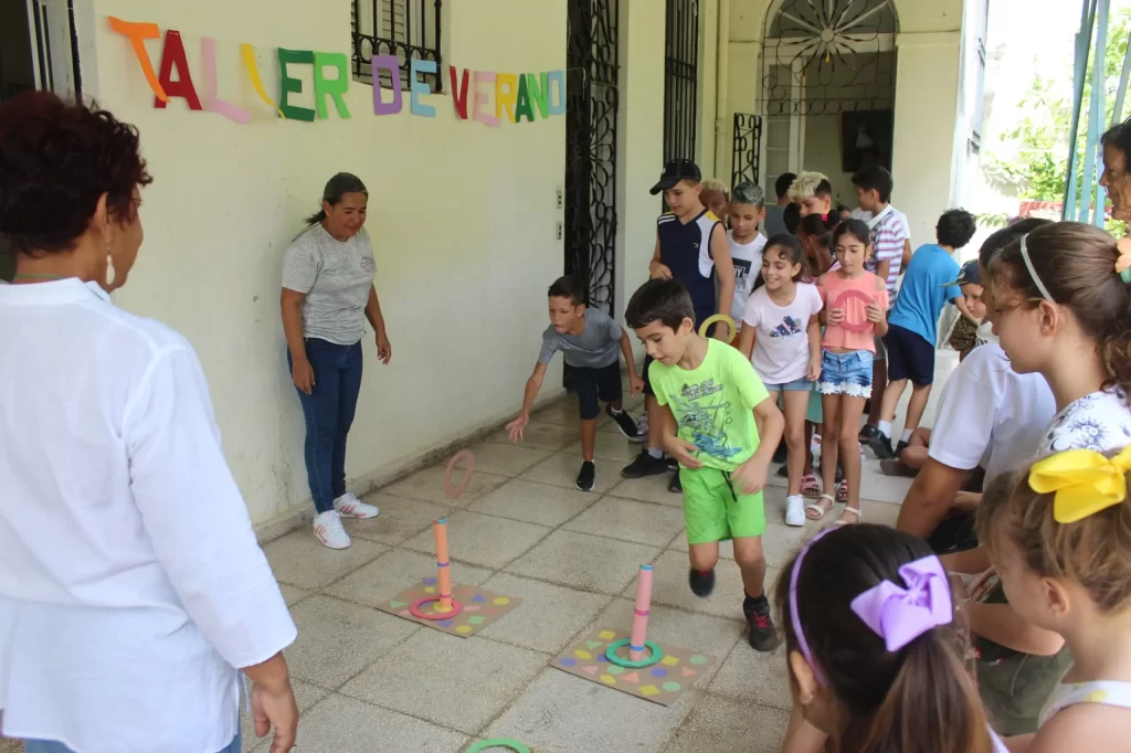 los talleres de verano del Grupo de Desarrollo Humano GDH en la ciudad de Matanzas 2