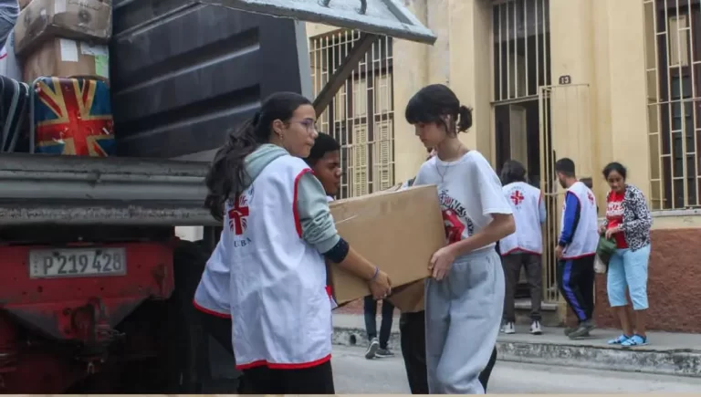 Caritas Santa Clara tras el paso del Huracan Melissa 2