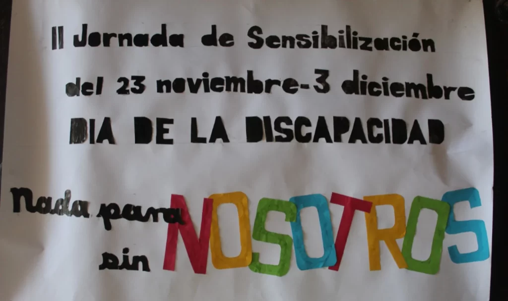 Jornada de sensibilización por los discapacitados: “Nada para nosotros sin nosotros” 1 IMG 20251123 WA0014