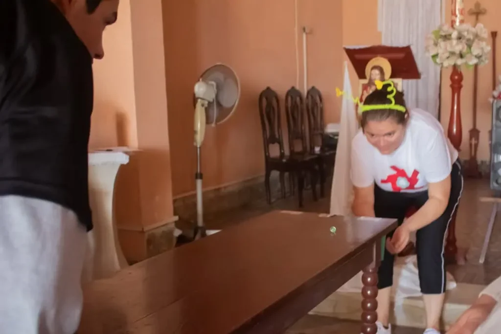 Pascua en la comunidad de Manicaragua. 14