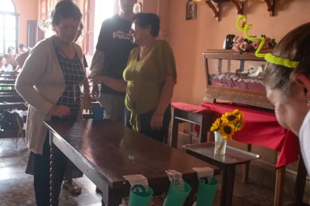 Pascua en la comunidad de Manicaragua. 15