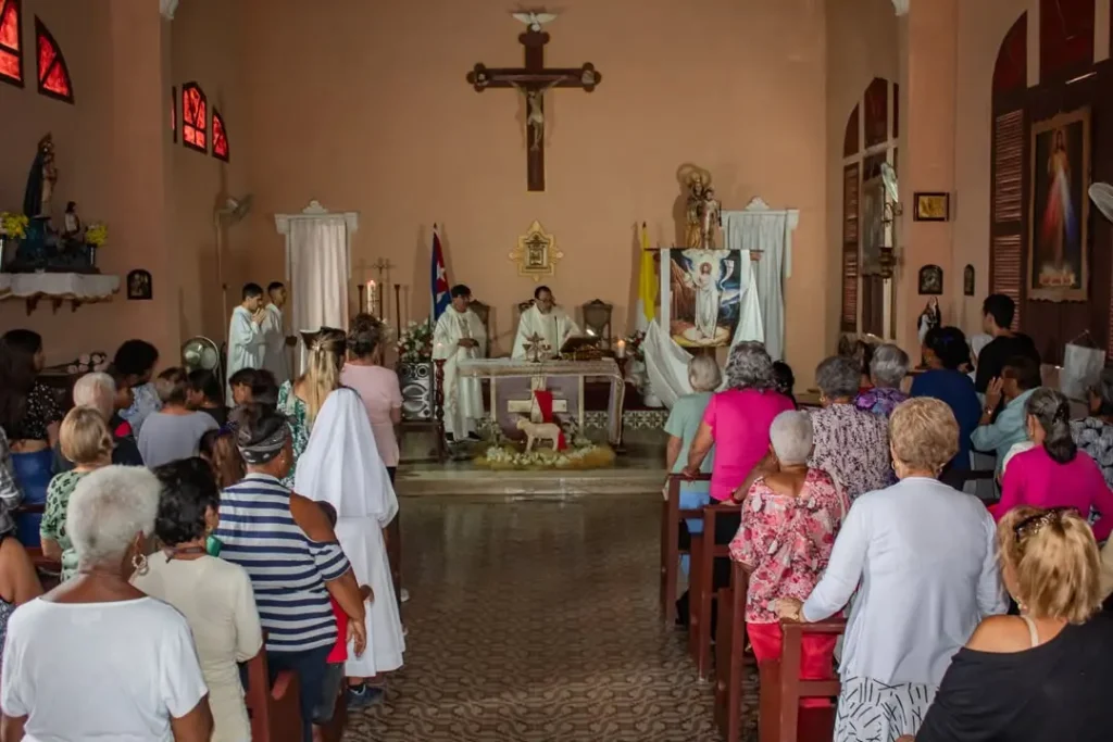 Pascua en la comunidad de Manicaragua. 17