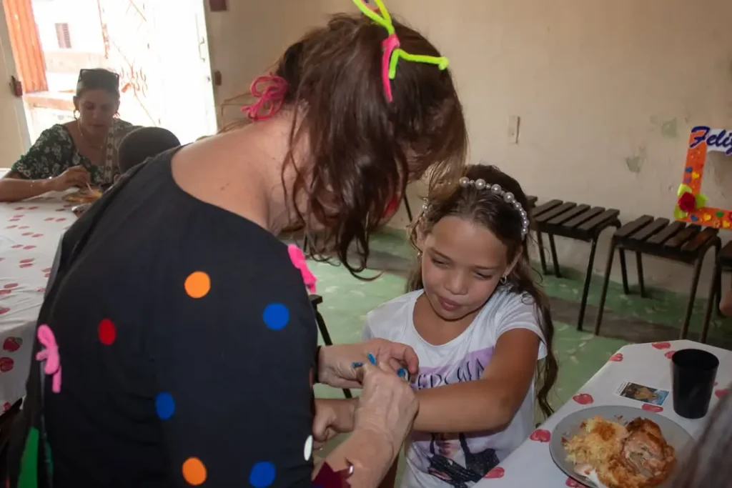 Pascua en la comunidad de Manicaragua. 20