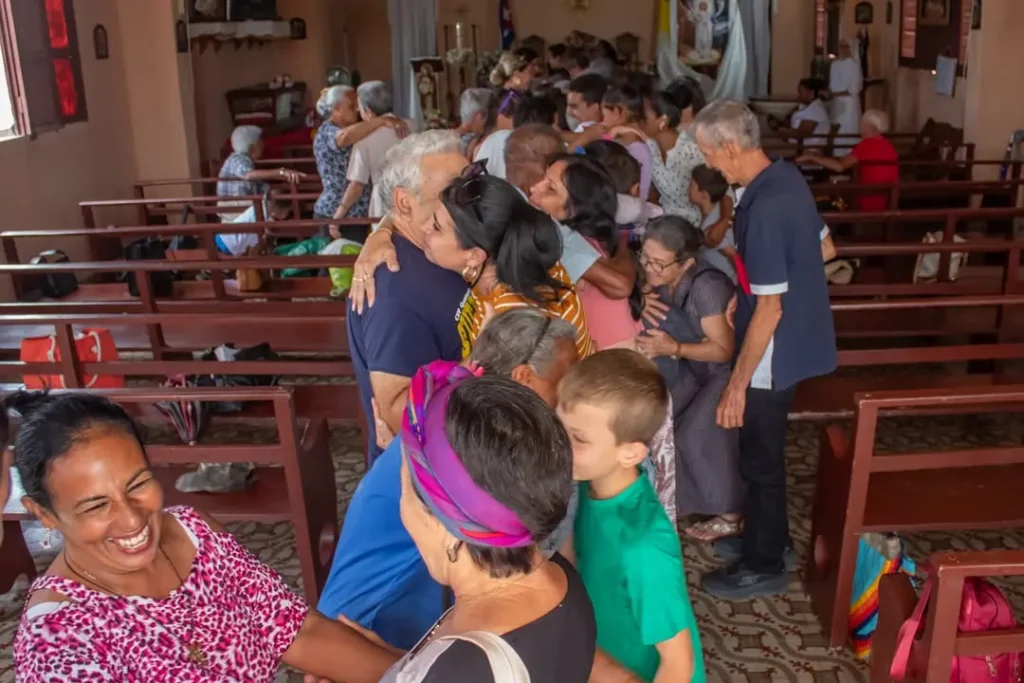 Pascua en la comunidad de Manicaragua. 4