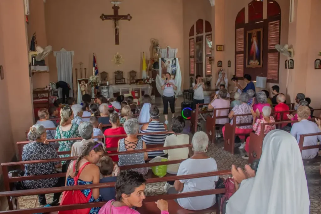 Pascua en la comunidad de Manicaragua. 9