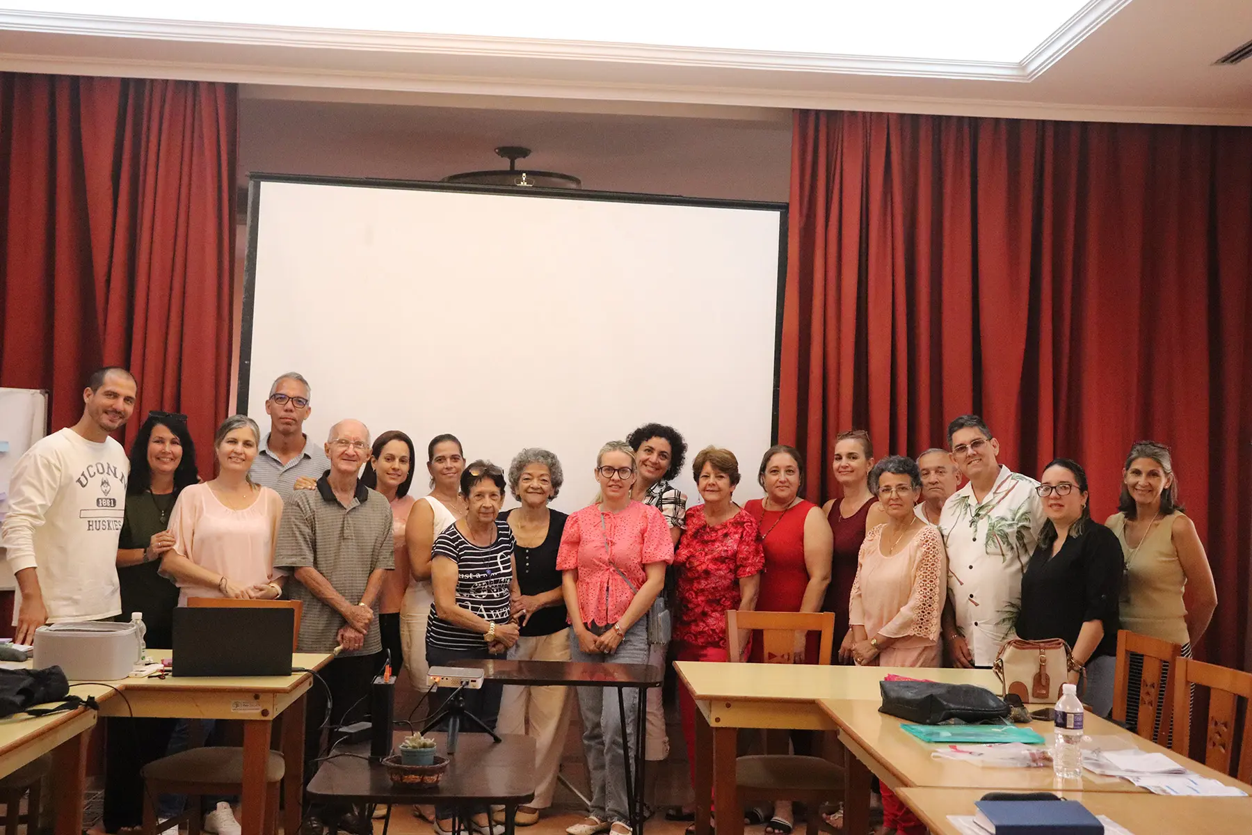 Encuentro Nacional de Formación Institucional de Cáritas Cuba, durante los talleres realizados en La Habana.