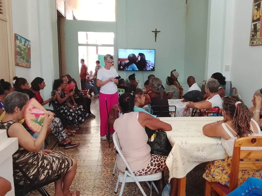 convivencia de padres en La Casita Guantanamo 5