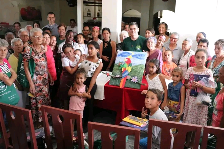 Encuentro intergeneracional reúne a beneficiarios de Cáritas Cienfuegos en La Sierrita
