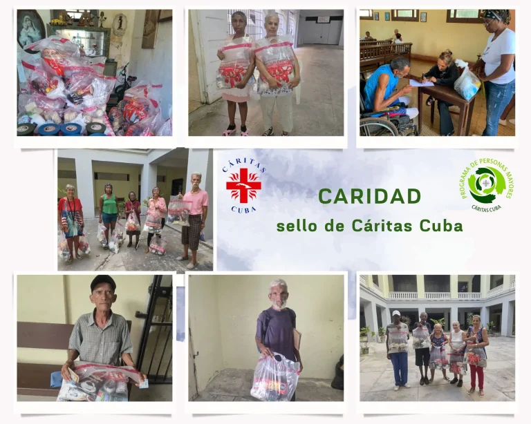 Desde Cáritas Cuba se fortalece la atención a personas mayores