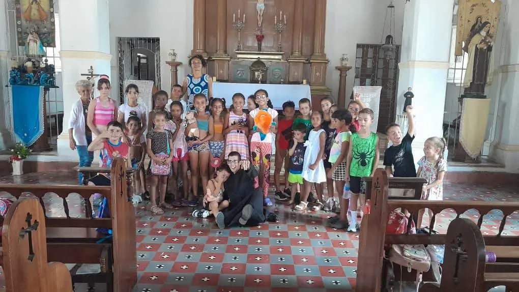 GDH de Cáritas Matanzas siembran valores mientras el curso descansa 1 GDH de Caritas Matanzas 1