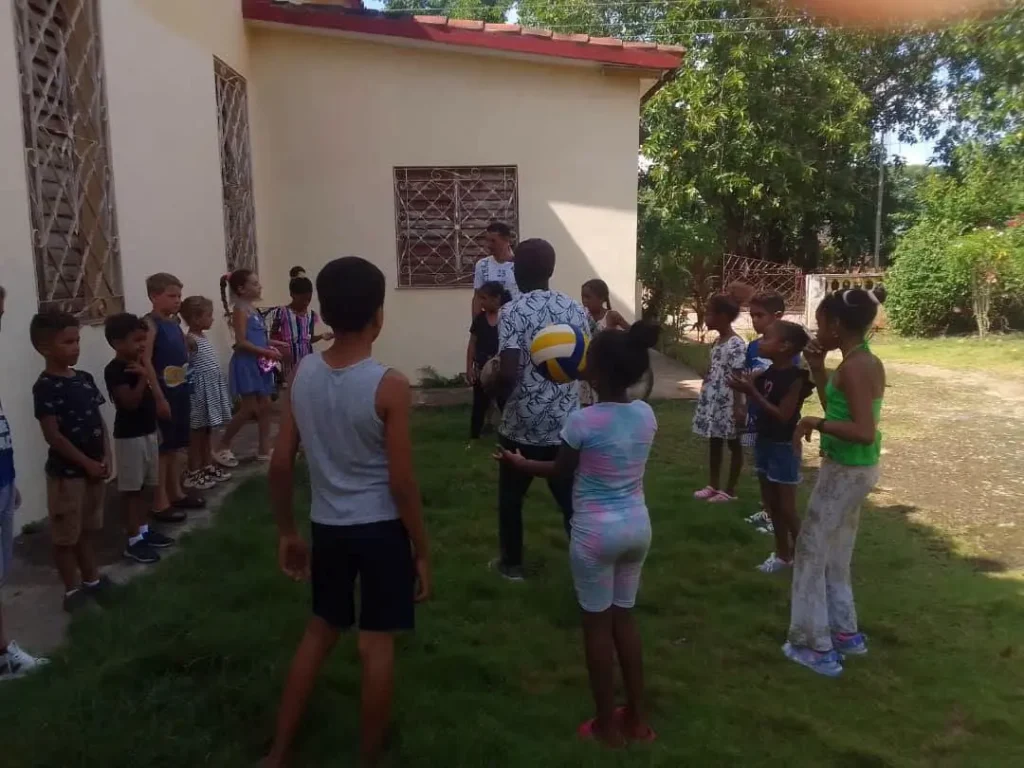 GDH de Cáritas Matanzas siembran valores mientras el curso descansa 5 GDH de Caritas Matanzas 5
