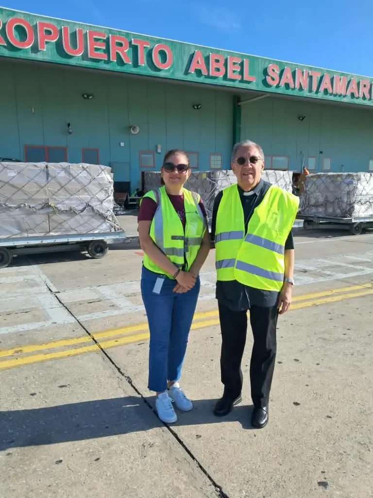 LLEGA A SANTA CLARA ENVIO DE AYUDA HUMANITARIA 1